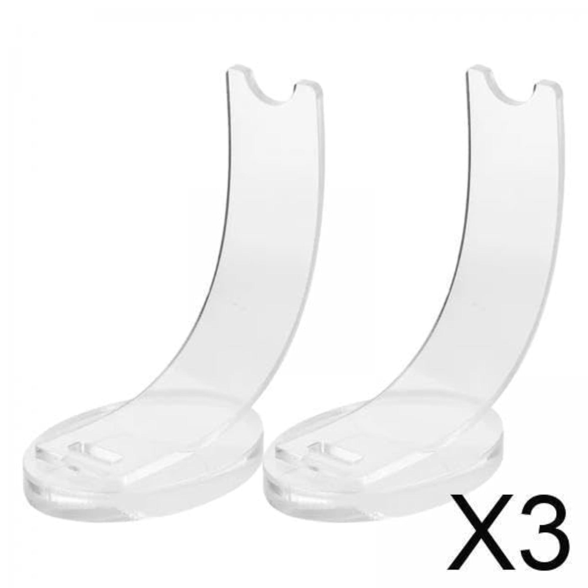 3x Acrylic Pen Display Stand for Makeup Brushes